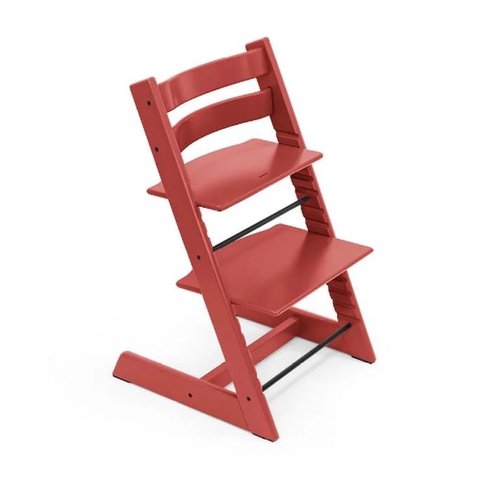 Stokke Tripp Trapp - rosnące krzesełko do karmienia-Warm Red