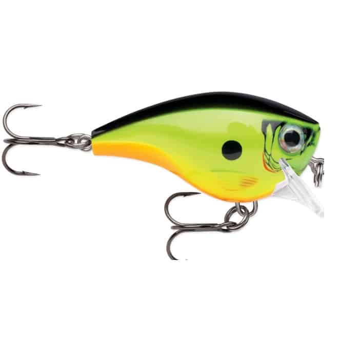 Rapala Wobler BX Brat 5cm 1,8m Chartreuse Shad