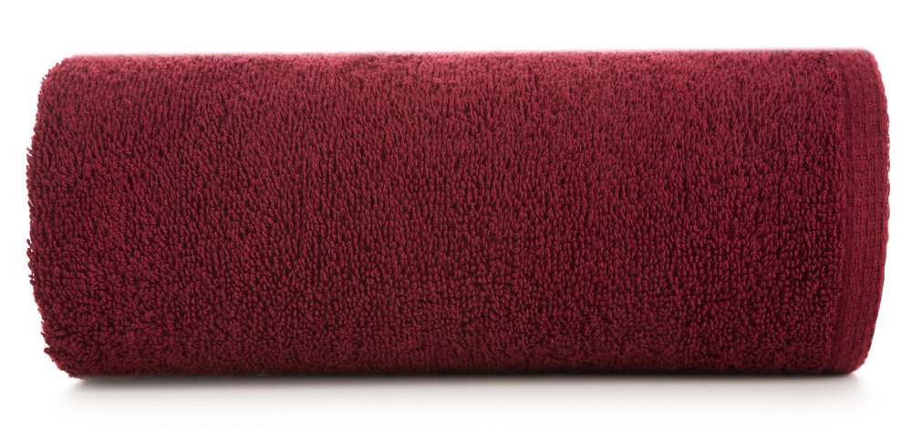 Ręcznik do włosów 50x100 cm NIMBO bordowy bawełniany frotte