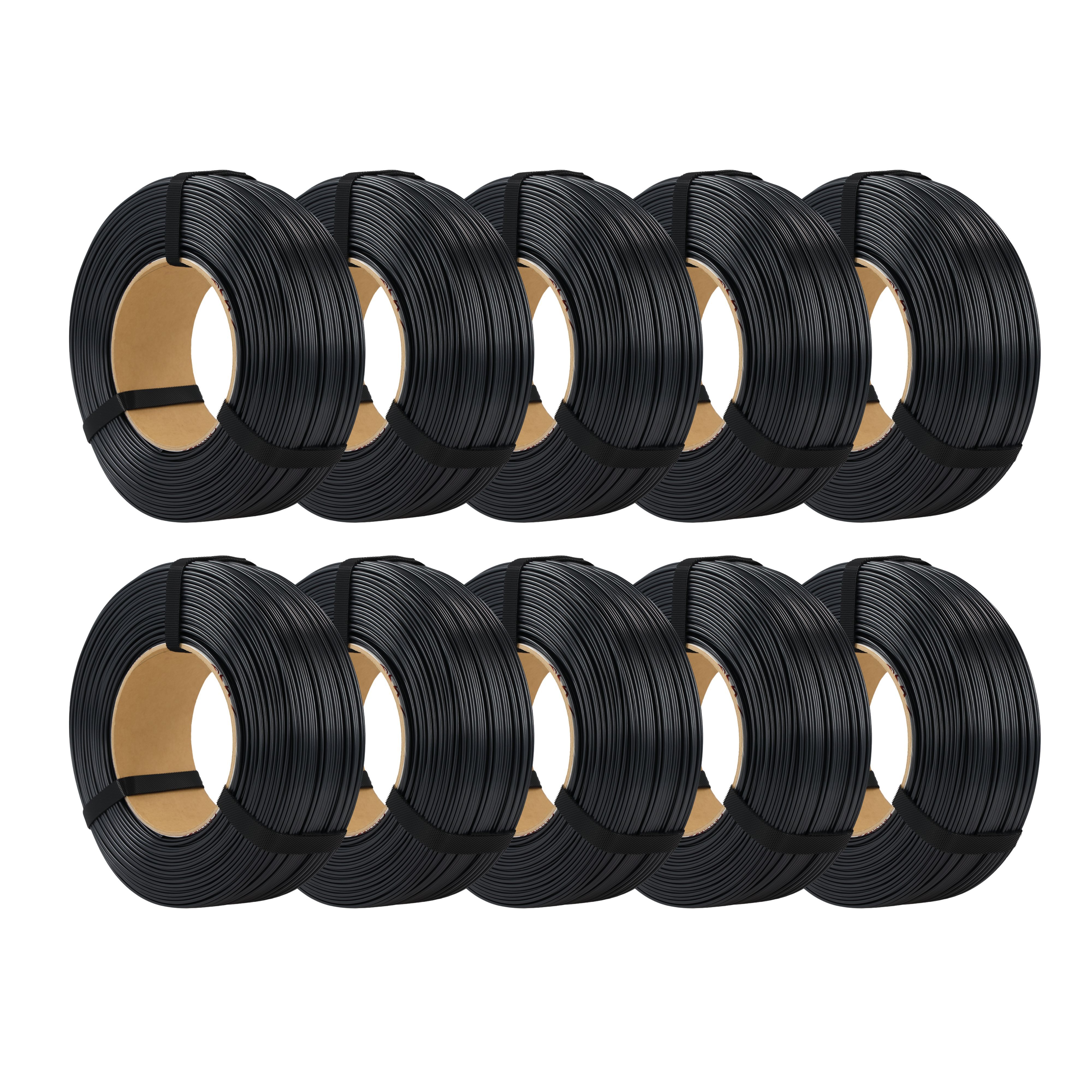 ReFill PET-G Standard HS Black (10x1kg / 1.75mm)