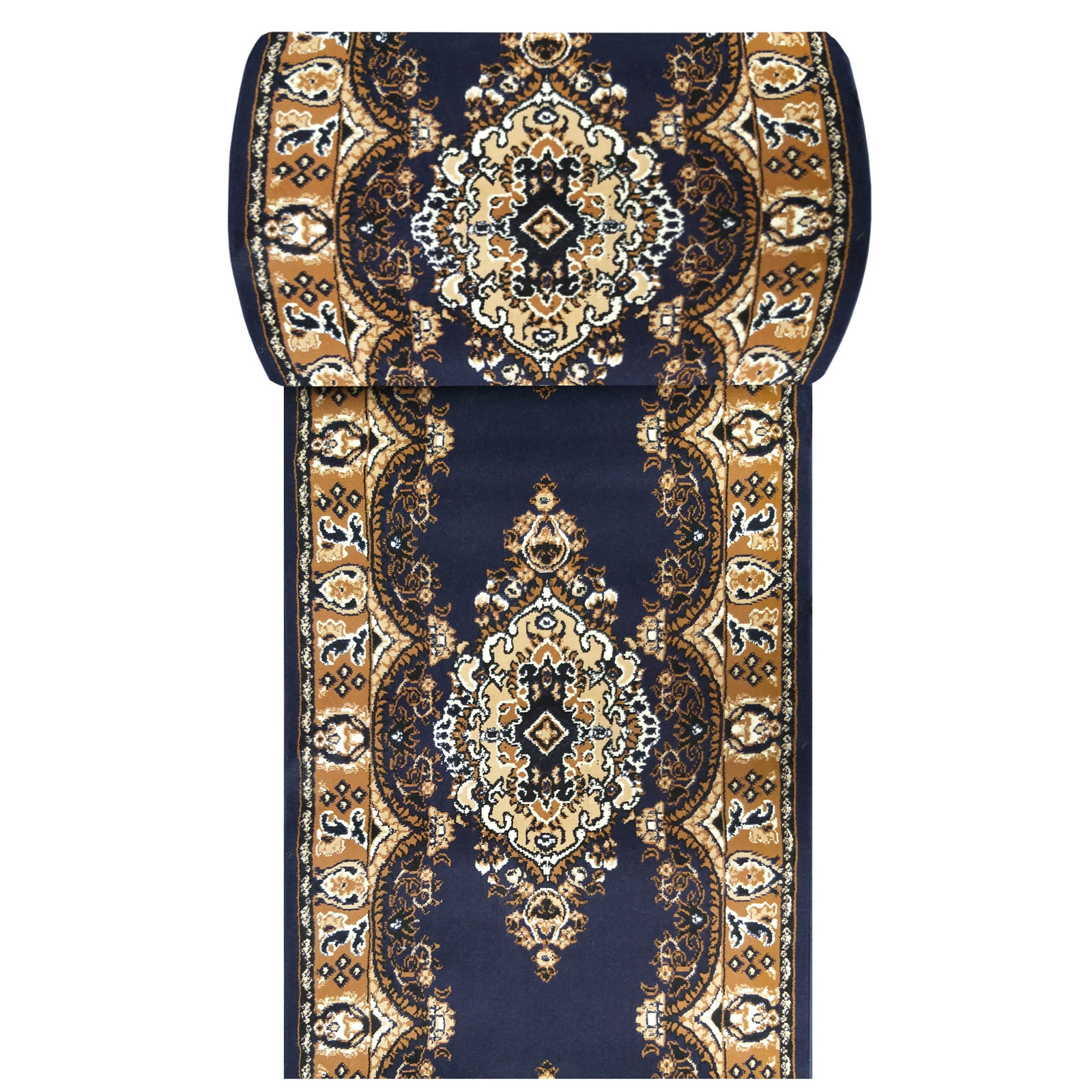 Chodnik BCF Anto 06 - granatowy - szerokość od 60 cm do 120 cm