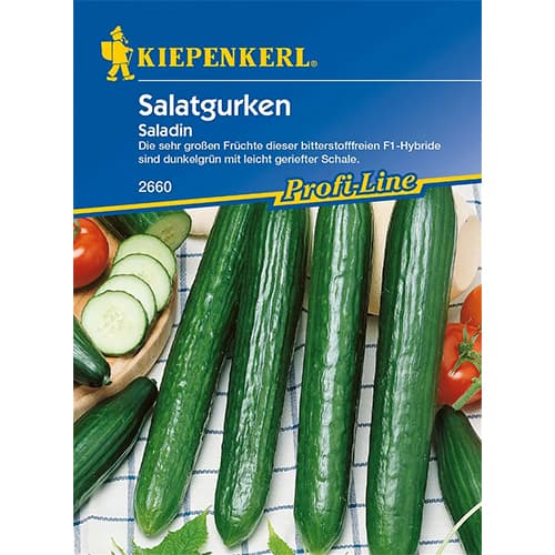 1 szt, Gurke Saladin F1 - Samen: Ilość w opakowaniu: 1 Stück