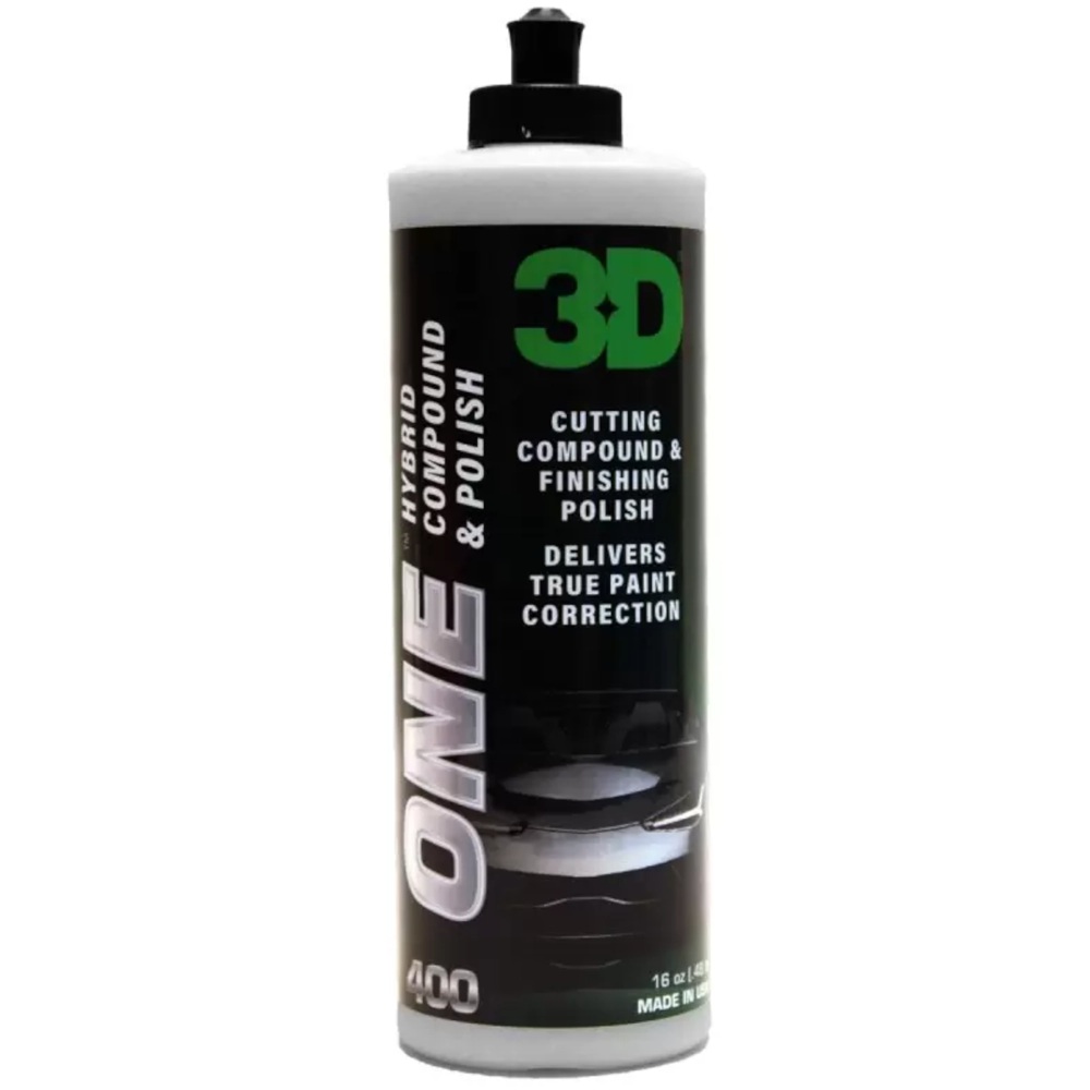 3D One Hybrid 473ml - pasta polerska do jednoetapowej korekty lakieru