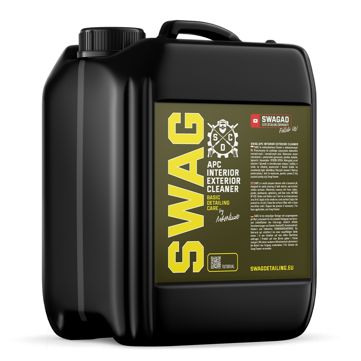 Swag Basic APC Exterior Interior Cleaner 5L - uniwersalny środek czyszczący