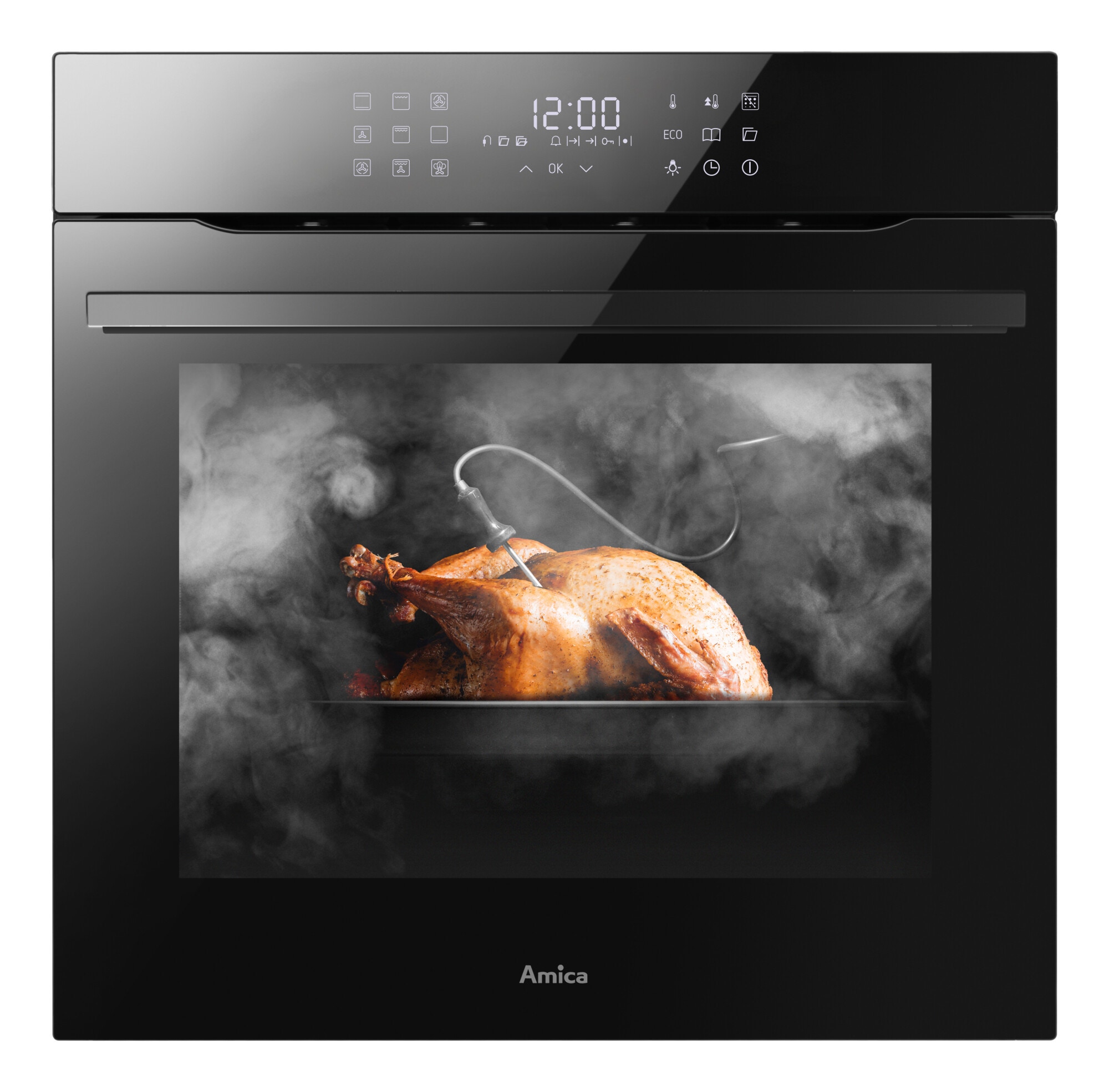 Piekarnik parowy Amica ED97599BA+ X-TYPE STEAM PO Czarny do zabudowy X-Type A+