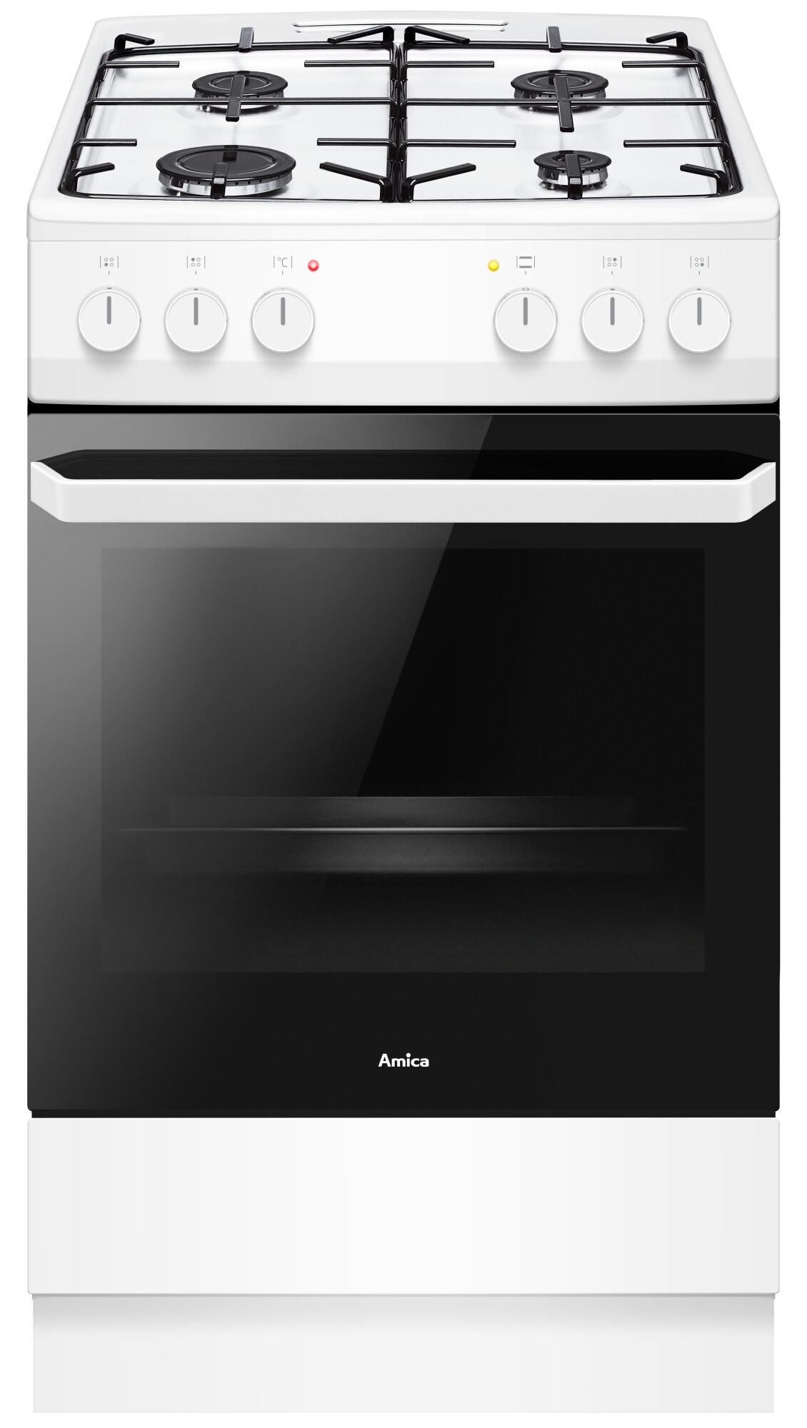 Kuchnia gazowo-elektryczna Amica 58GE1.23PF(W) 50 cm Biały