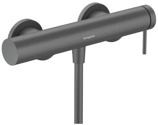 Hansgrohe Tecturis S bateria prysznicowa ścienna czarny chrom szczotkowany 73622340