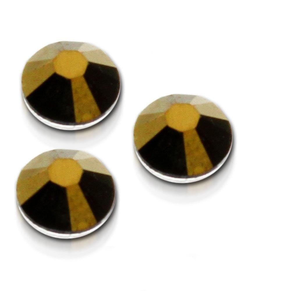Ozdoba do paznokci Cyrkonie Swarovski SS10 001 Dor Crystal Dorado ok.50 szt