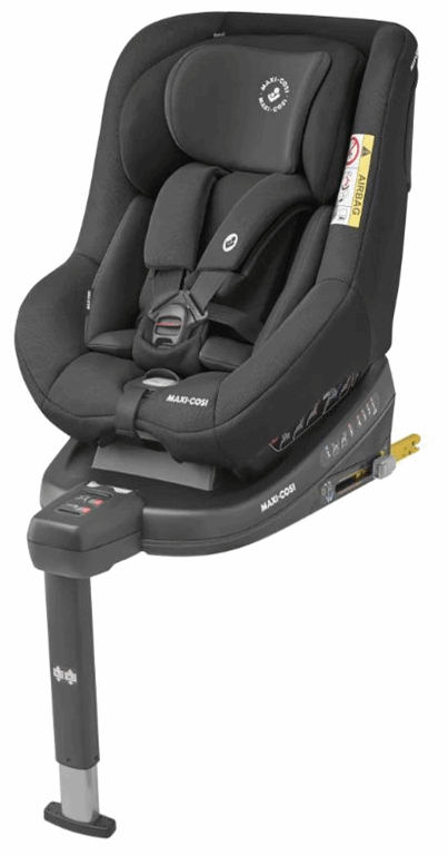 Maxi-Cosi, Beryl-fotelik samochodowy od urodzenia do około 7 roku życia/ 0-25kg-Authentic Black
