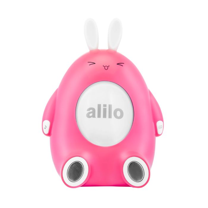 Alilo Happy Bunny P1 - zabawka edukacyjna króliczek -Różowy