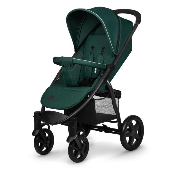 Lionelo Annet Plus - wózek spacerowy-Green Forest