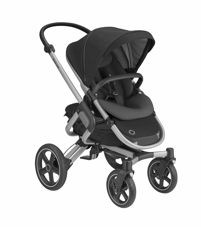 Maxi-Cosi, Nova 4-kołowa - wózek spacerowy-Essential Black