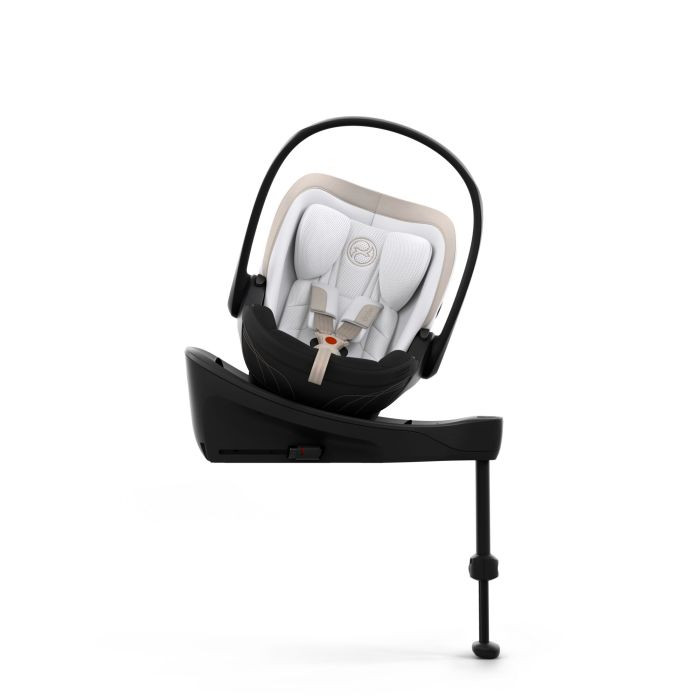 Cybex Cloud S - fotelik samochodowy od 40 do 87 cm wzrostu z bazą S-Off White Style