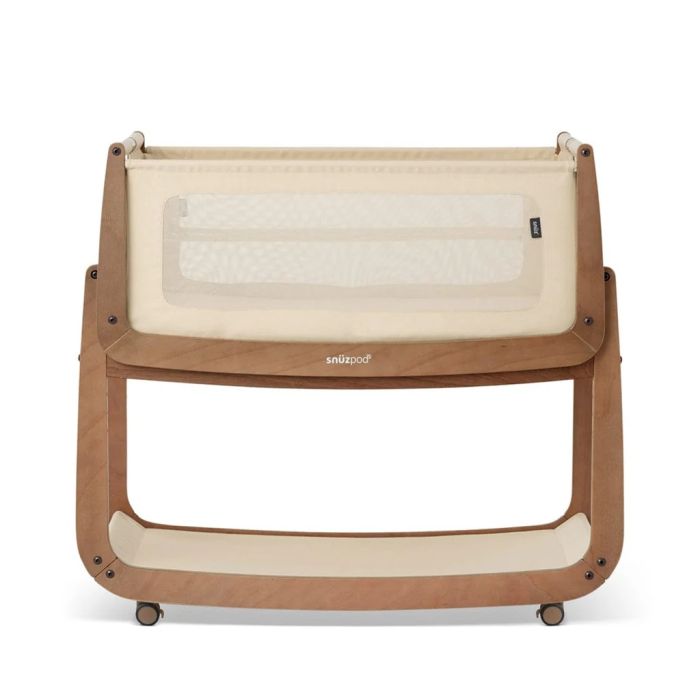 Snüz Wielofunkcyjne łóżeczko dostawne SnuzPod5-Walnut