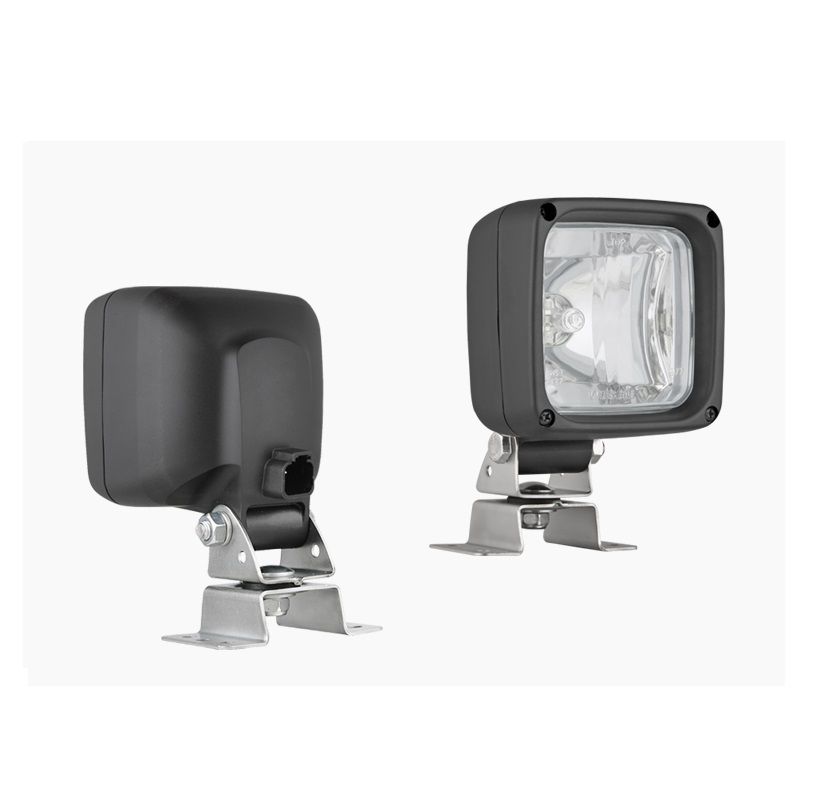 Halogenowa lampa robocza z złączem Deutsch DT04-2P H3 24V LKR5FF.46571 Wesem