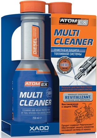 ATOMEX XADO MULTICLEANER (DIESEL) - 250ML - Petrostar