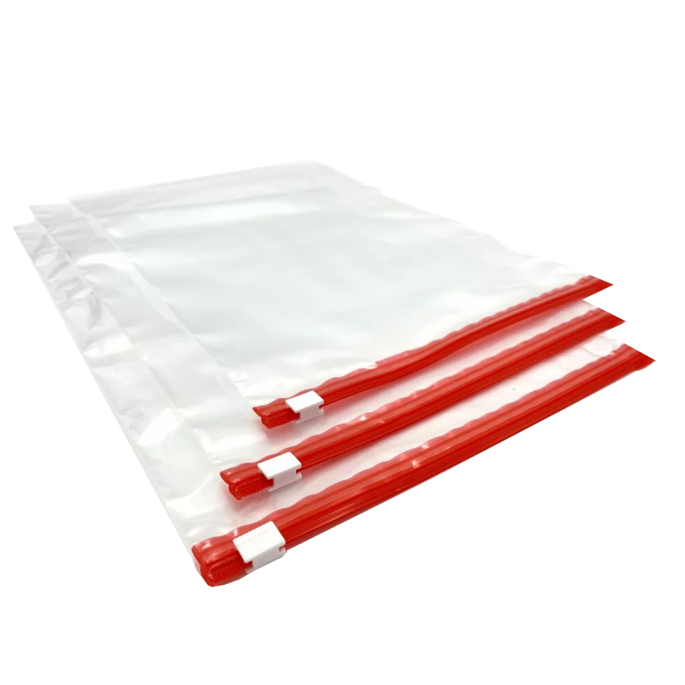 Woreczki Strunowe z Zamkiem Suwakowym 50szt - Różne Rozmiary 400X300MM - Opakowania.Online