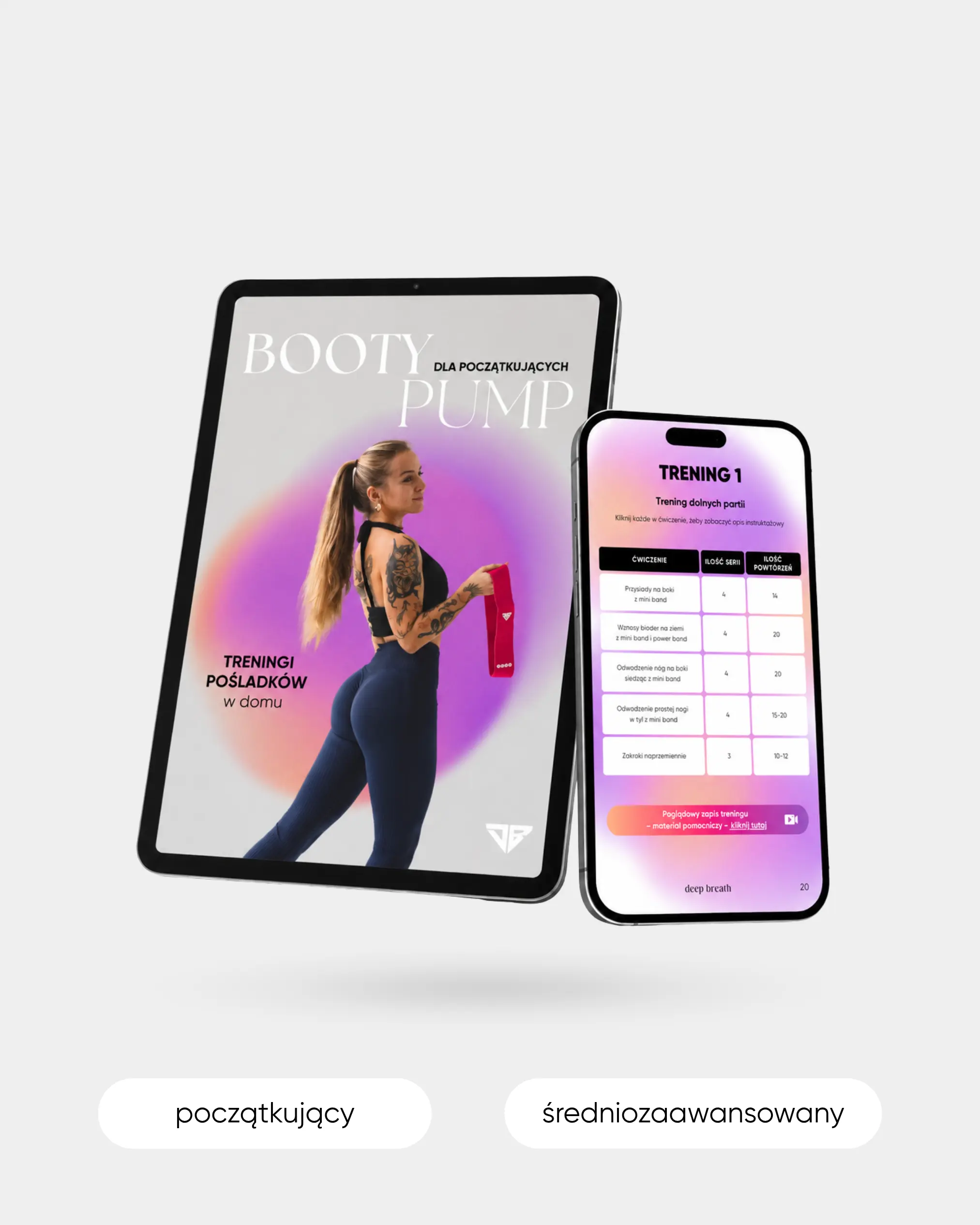Booty Pump - Treningi Na Pośladki w Domu - Ebook - Deep Breath
