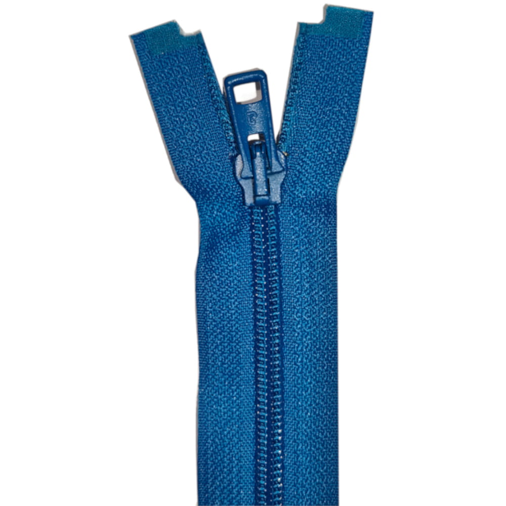 Zamek spiralny stały 18-20cm kol. chabrowy