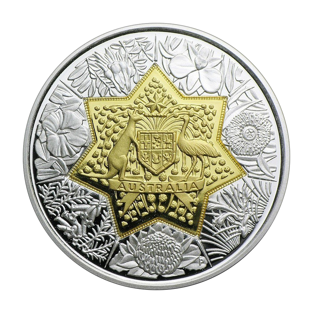 Bi-metalowa moneta Stulecie Federacji Kwiatowej 2001 - wysyłka 24 h! - Mennica Skarbowa