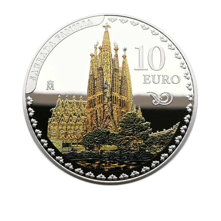Srebrna moneta Antoni Gaudi: Sagrada Familia 2026 Proof - wysyłka 24 h! - Mennica Skarbowa