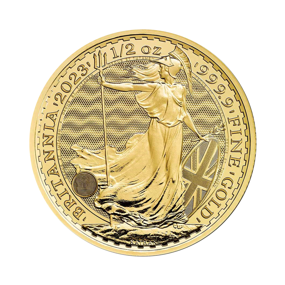 Złota moneta Britannia 1/2 uncji złota - Mennica Skarbowa