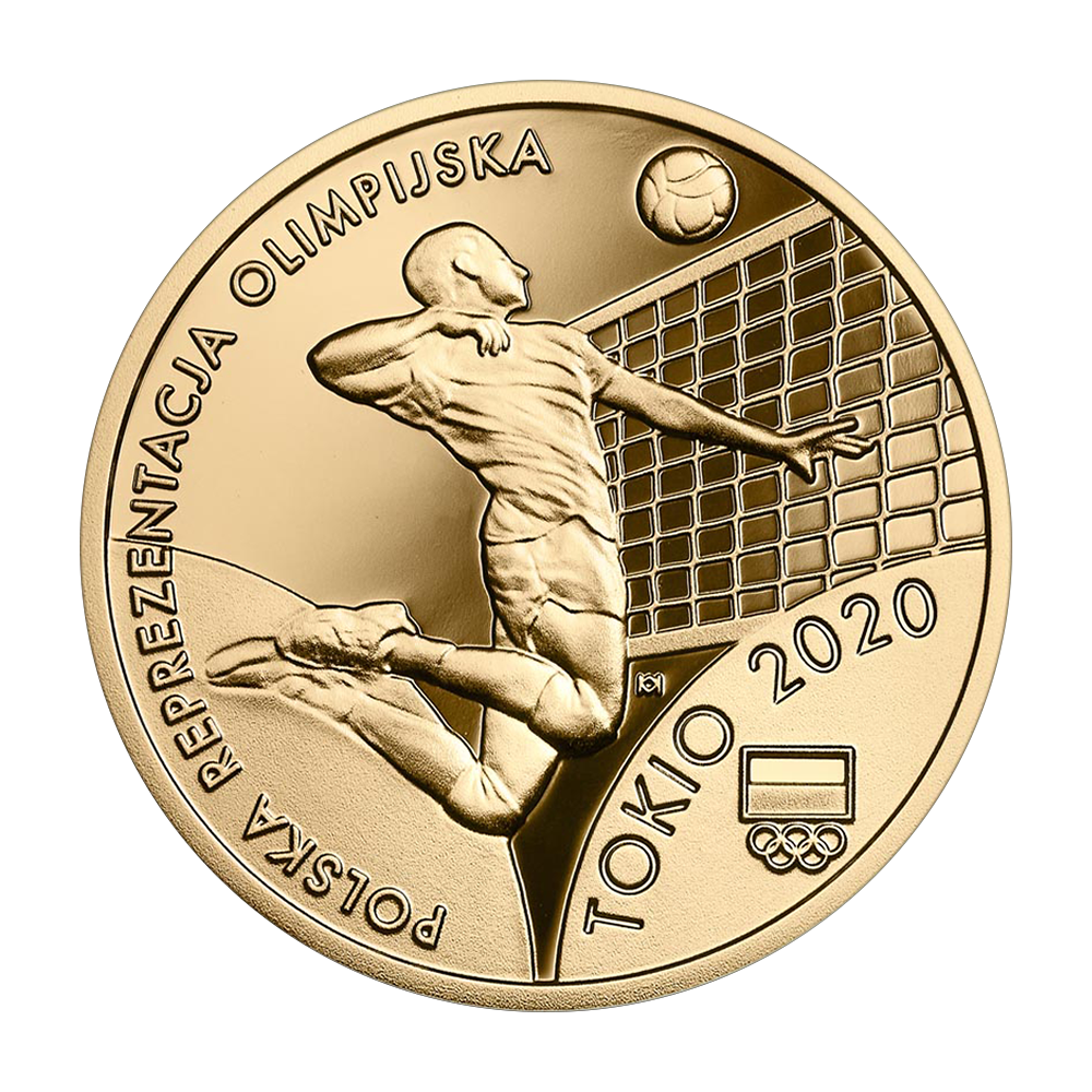 Złota moneta 200 zł Polska Reprezentacja Olimpijska Tokio 2020 - wysyłka 24 h! - Mennica Skarbowa