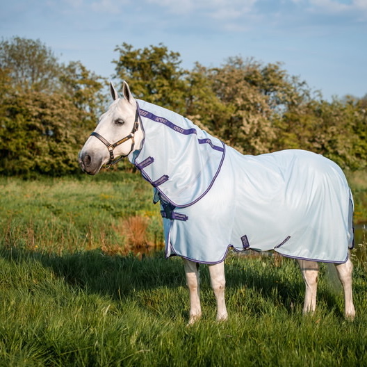 Horseware derka siatkowa Amigo XL Bug z kapturem 24h