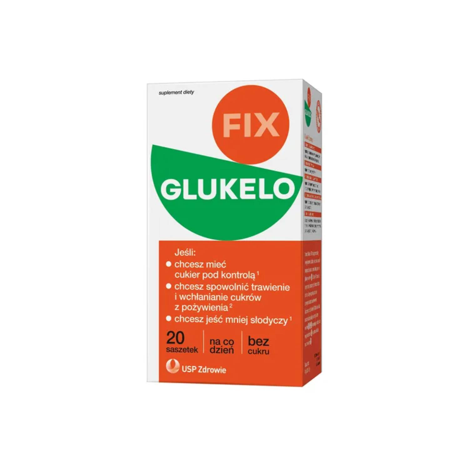 Glukelo fix, 20 saszetek