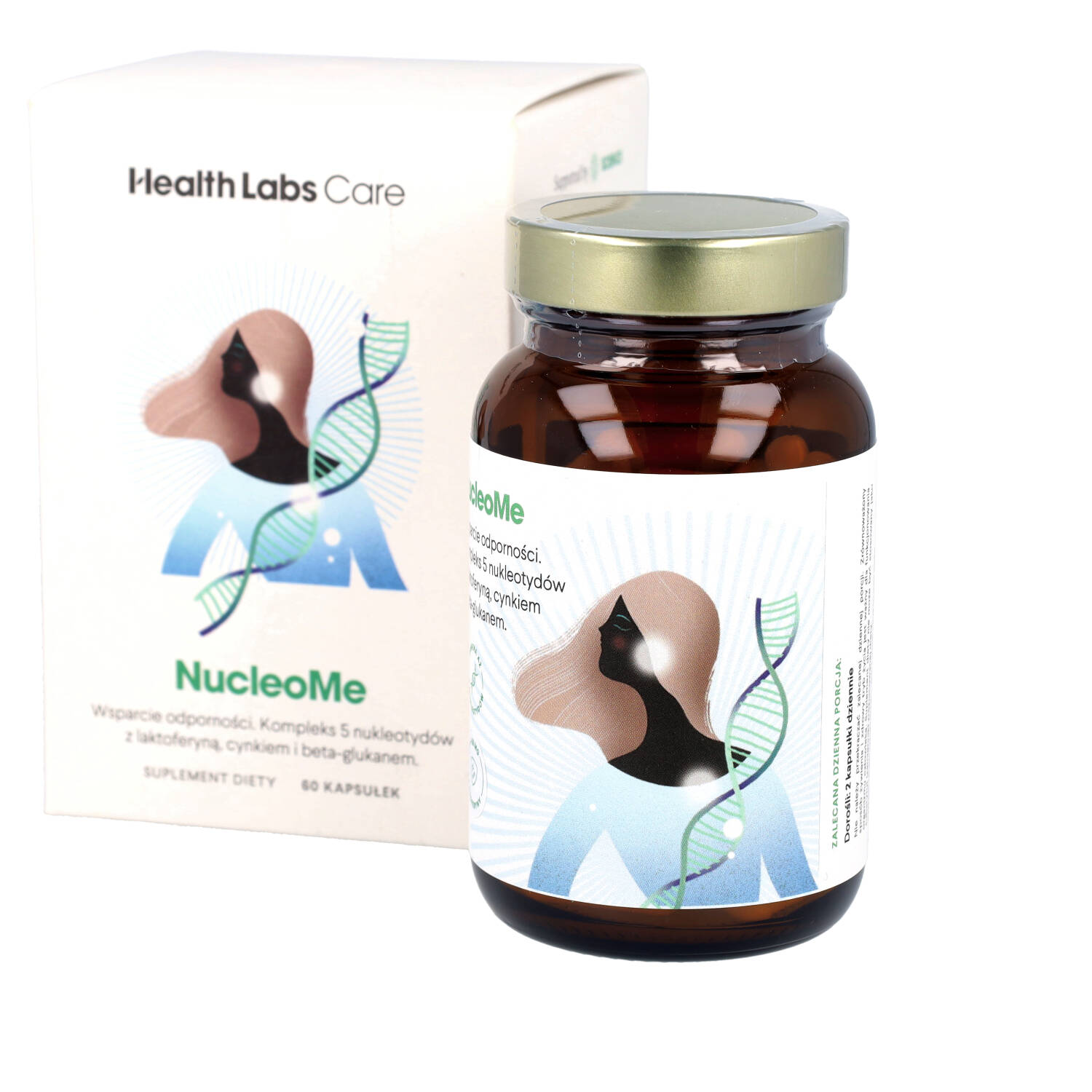 Health labs nucleome, 60 kapsułek