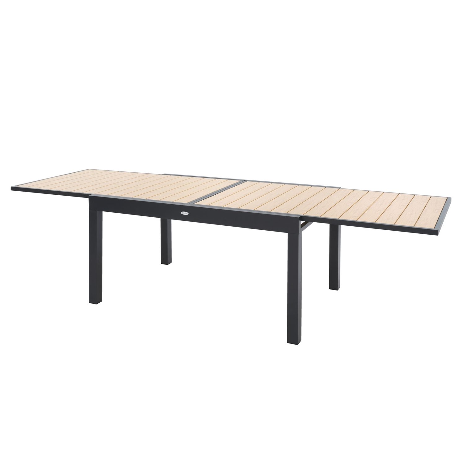 Gartentisch ausziehbar 135/270 x 90 cm Galipo - beige