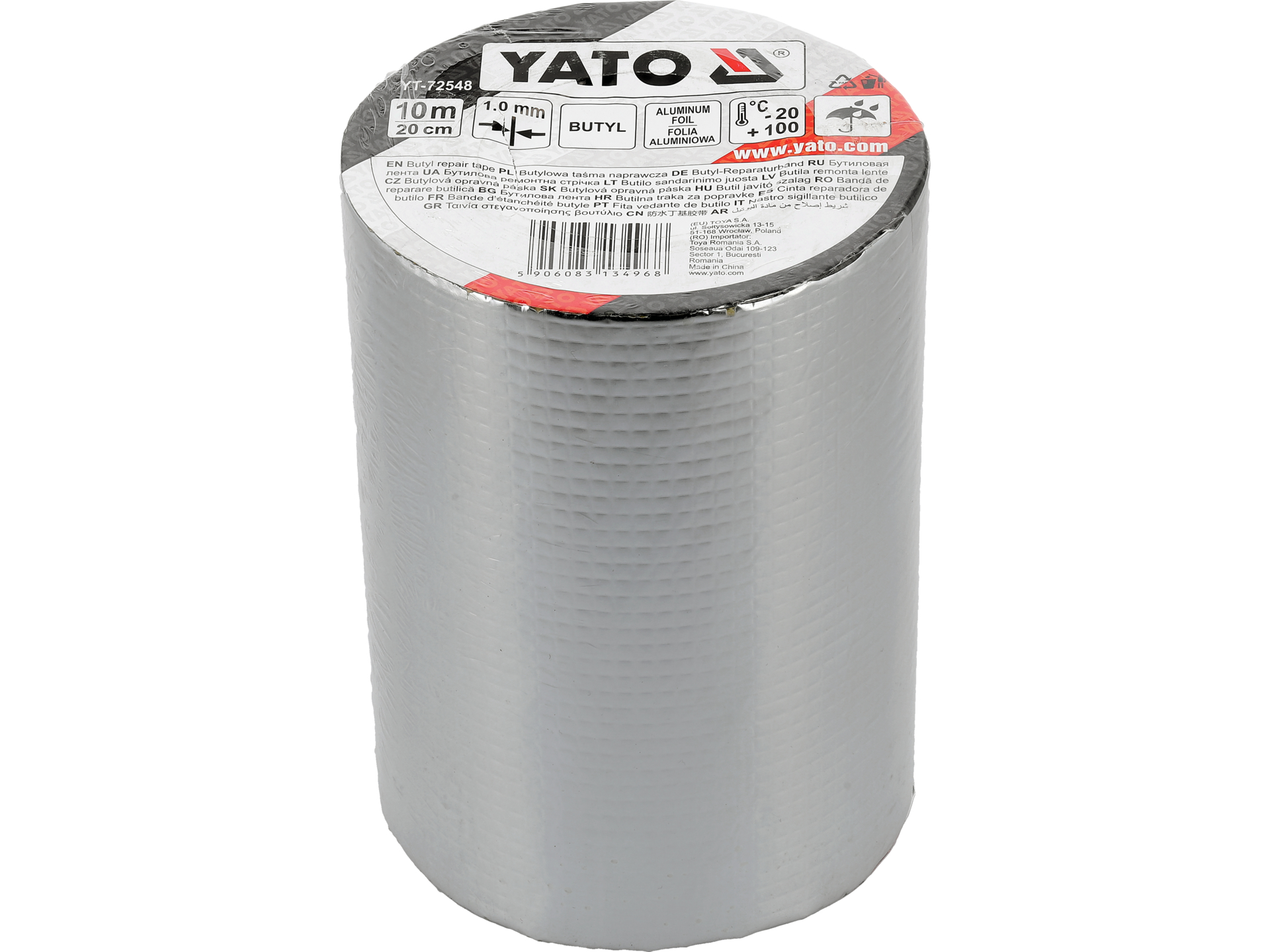 Taśma butylowa 200mm x 10m YATO YT-72548