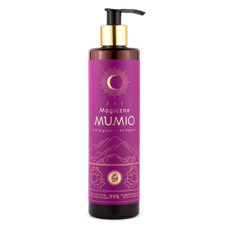 Żel do mycia twarzy i ciała Magiczne Mumio 280ml
