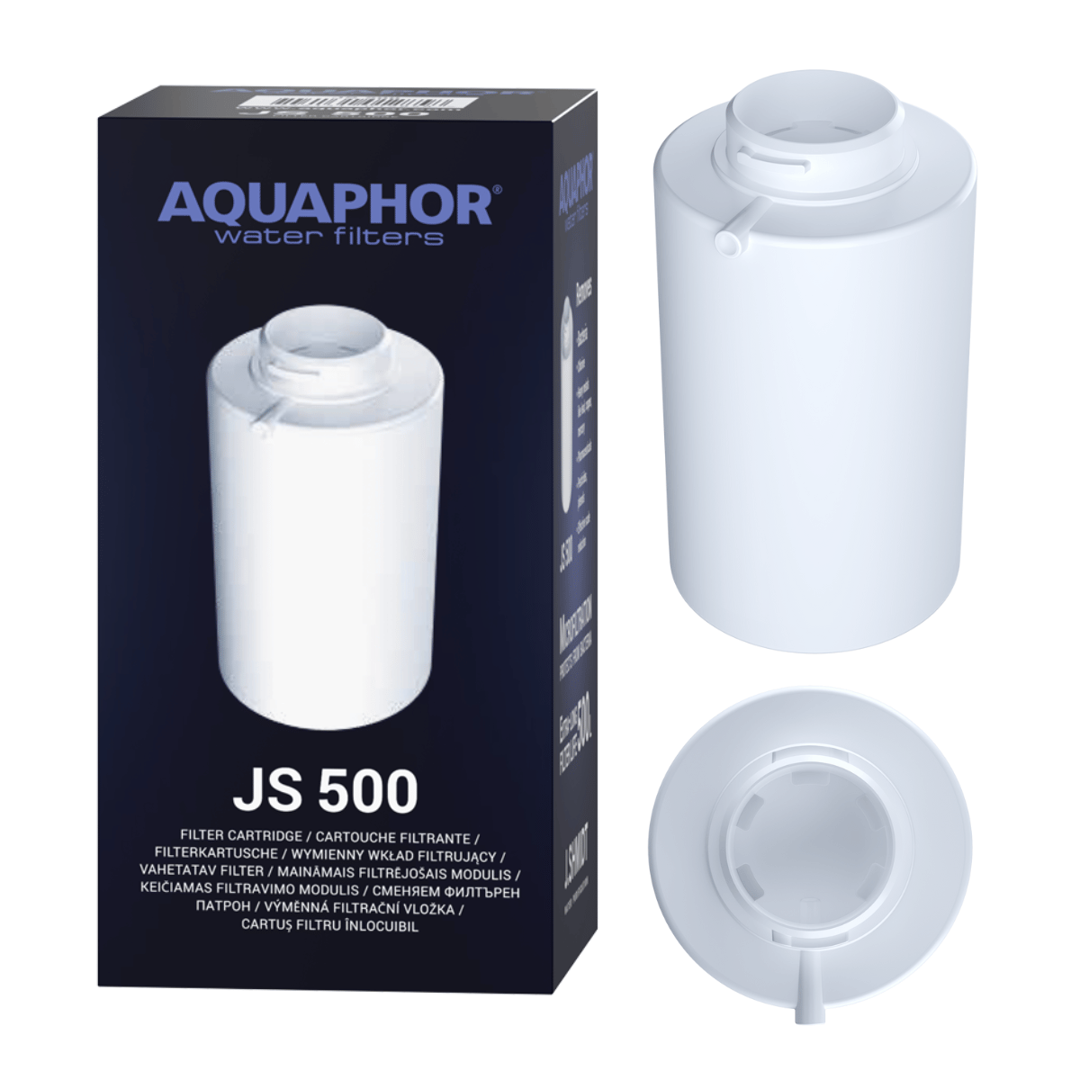 Wkład filtrujący Aquaphor JS 500 do dzbanka Shmidt 500. Oryginalny filtr Aquaphor.