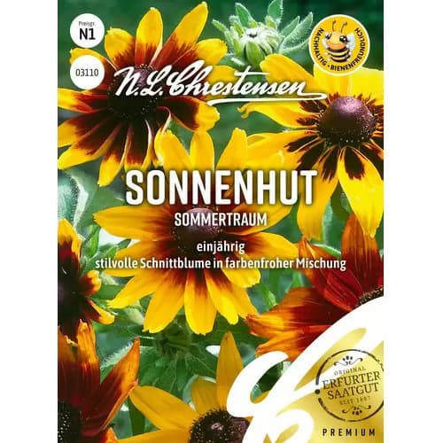 Rudbekia owłosiona Sommertraum - Nasiona. Ilość w opakowaniu: 1 opak - GradinaMax