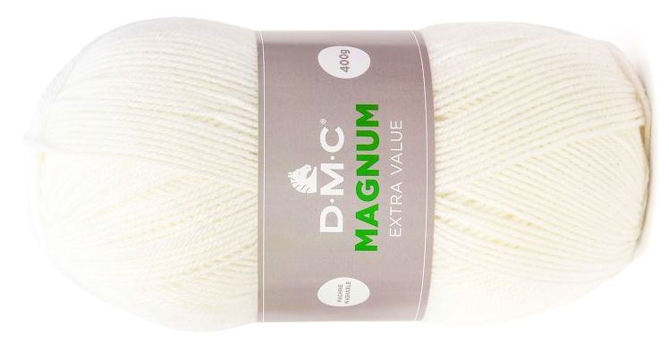 włóczka MAGNUM DMC kol. 962 / ekri 400gr