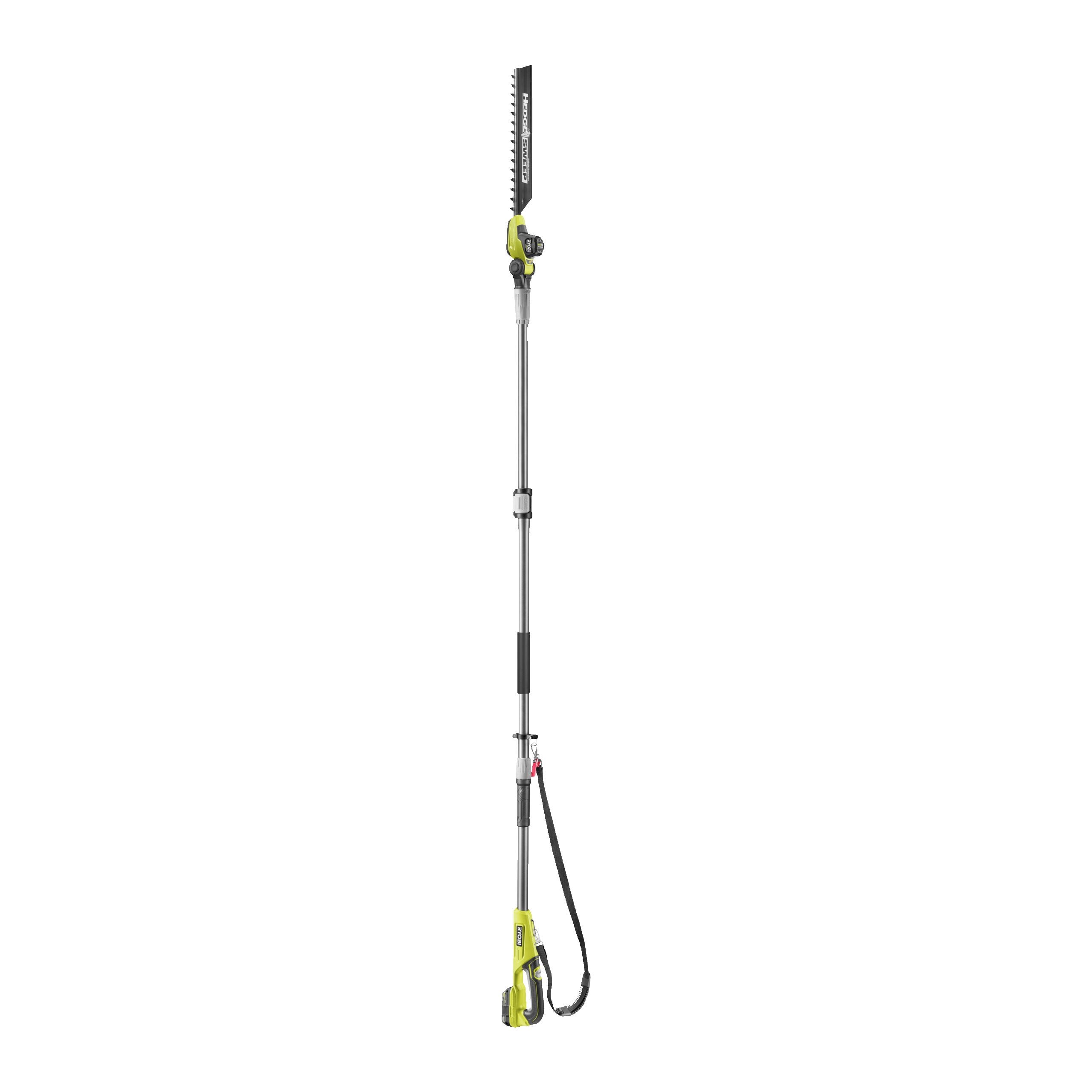 Teleskopowe nożyce do żywopłotu RYOBI EZ REACH , ostrze 45 cm, akumulatorowe 18V ONE+ HP
