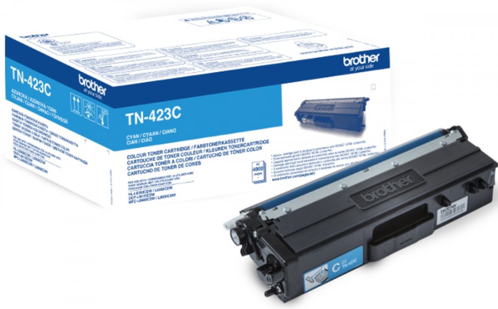 Toner Brother TN-423C, 4000 stron, błękitny (cyan)