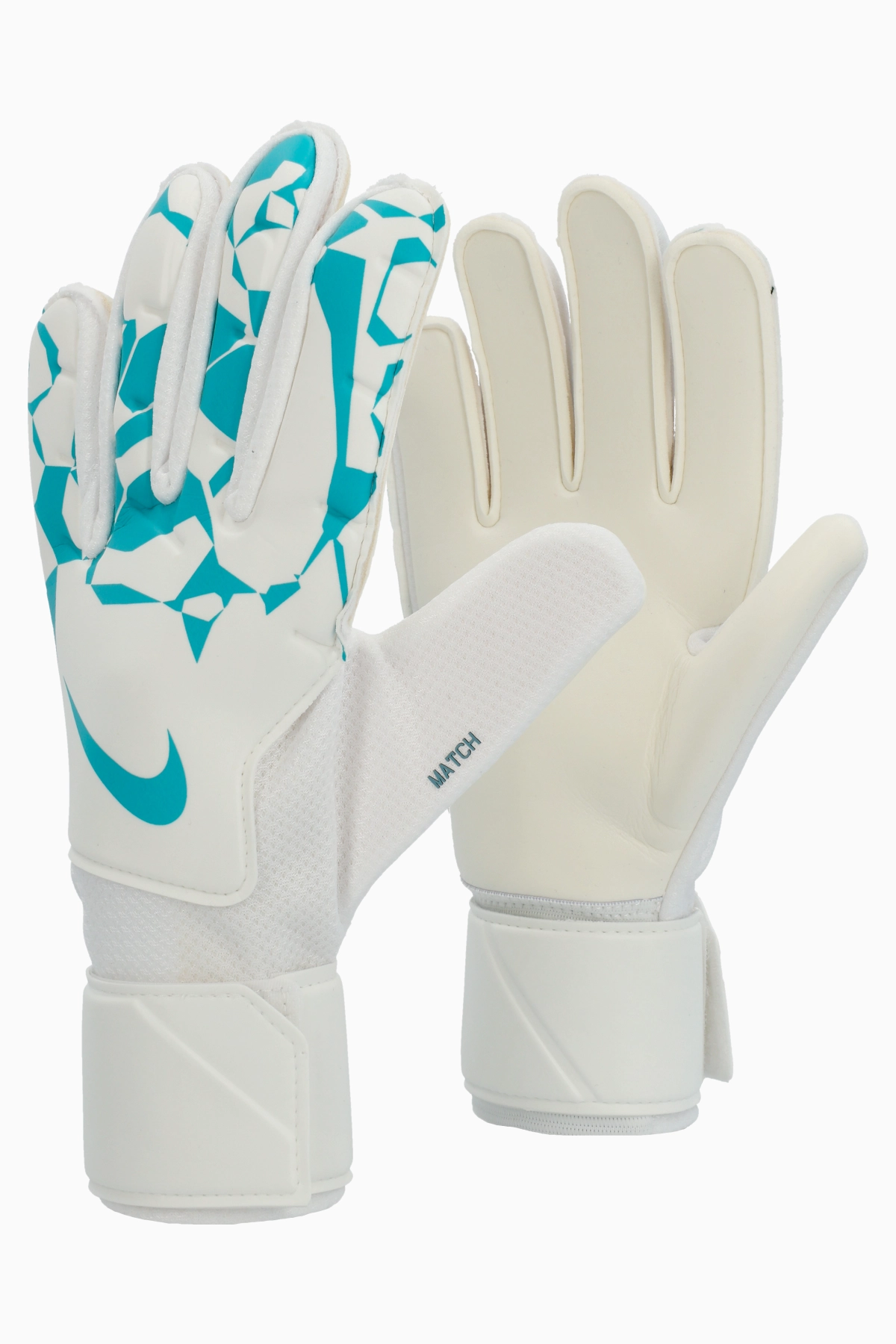 Rękawice Nike Match - Biały