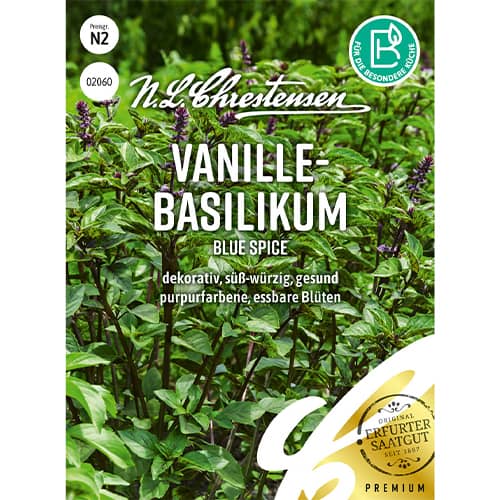 1 szt, Basilikum Blue Spice - Samen: Ilość w opakowaniu: 1 Stück