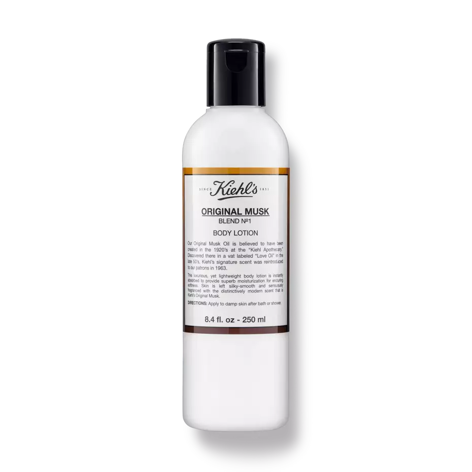Kiehl's Original Musk Body Lotion - Luksusowy balsam do ciała aromatyzowany piżmem 250 ml Butelka