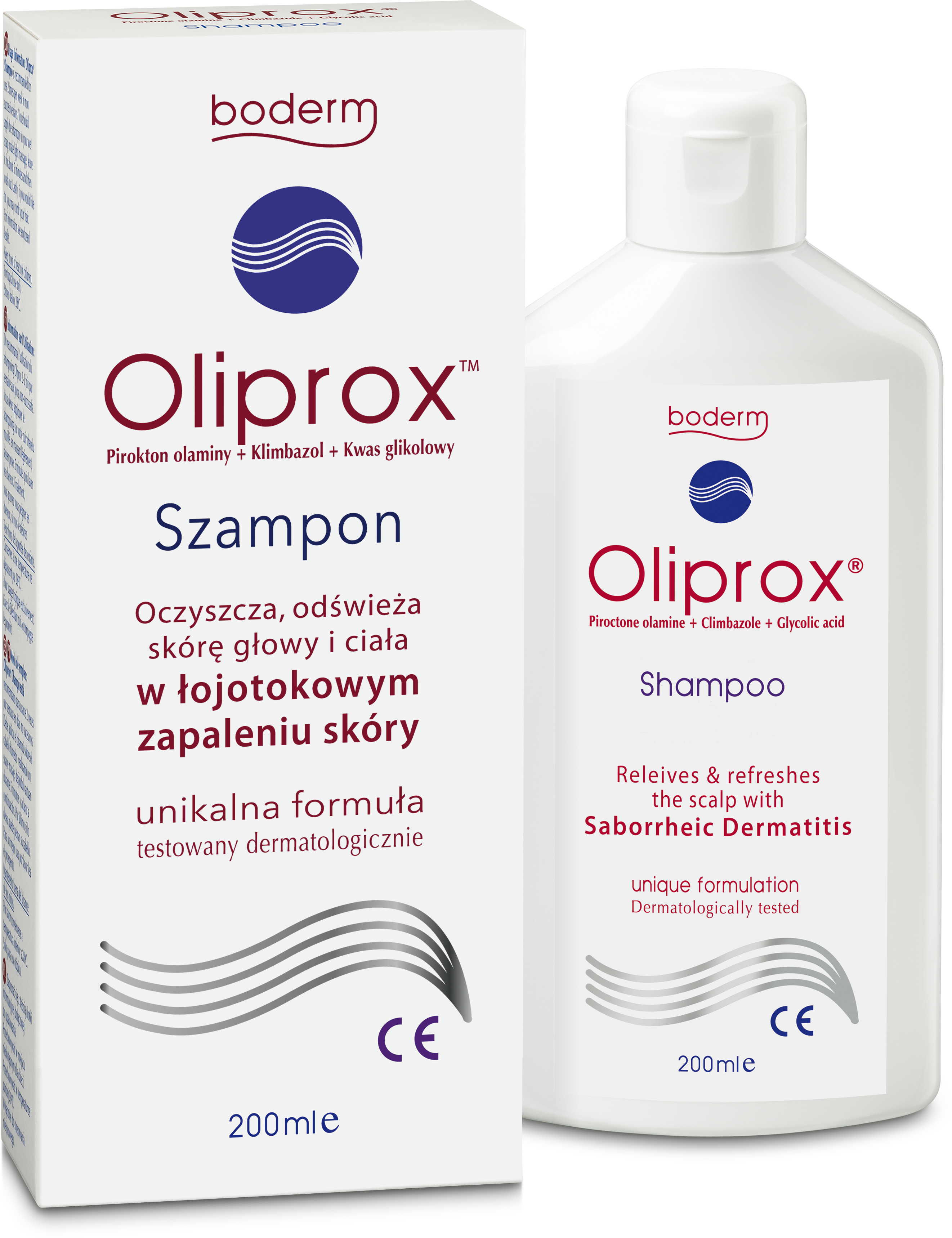 Oliprox - szampon w łojotokowym zapaleniu skóry, 200 ml