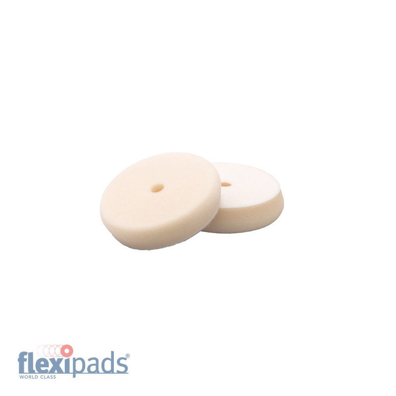 Flexipads 135mm X-Slim Cream - Gąbka polerska, rzep