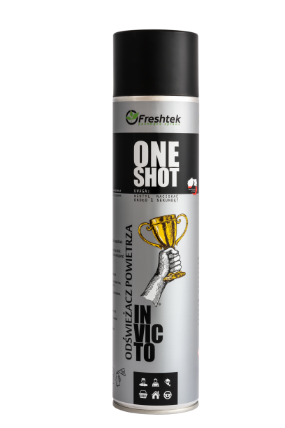 Freshtek One Shot Invicto 600ml - odświeżacz powietrza