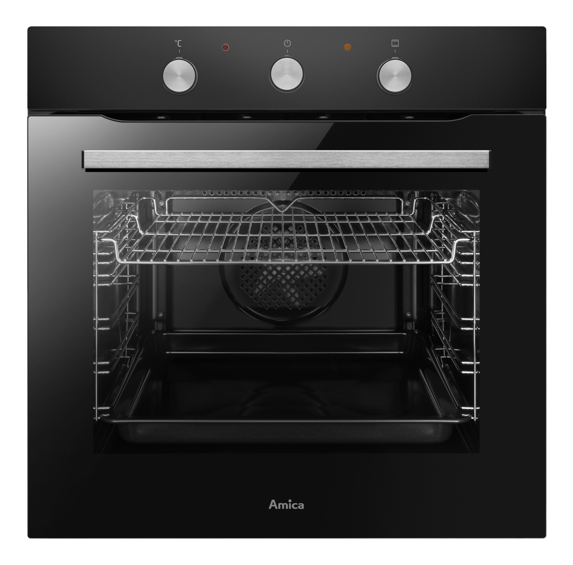 Piekarnik Amica ED06206B FINE Czarny matowy do zabudowy Fine Design A