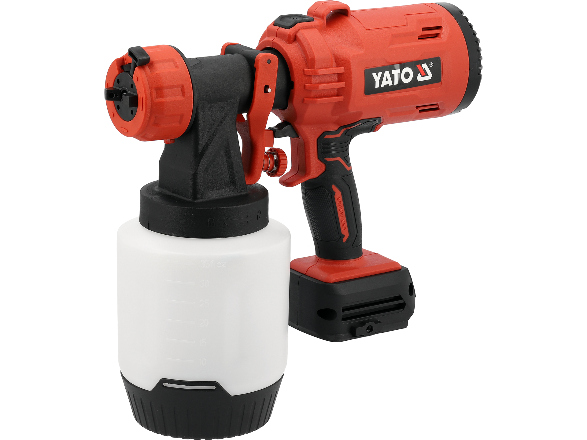 Pistolet hvlp 18V (bl motor; body) YATO YT-82767
