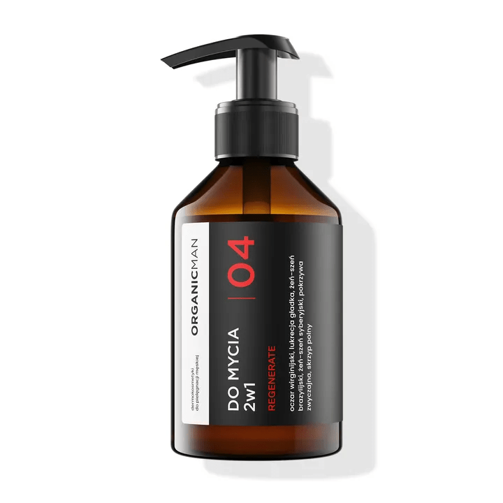 Regenerujący balsam myjący do ciała i włosów 2w1 OrganicMan 04 250 g