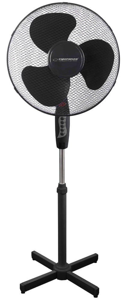 ESPERANZA Wiatrak HURRICANE EHF001KK czarno-czarny Wentylator - Henryx24