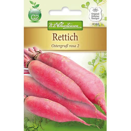 1 szt, Retek Ostergruss Rosa 2 - Magok: Mod de ambalare: 1 db