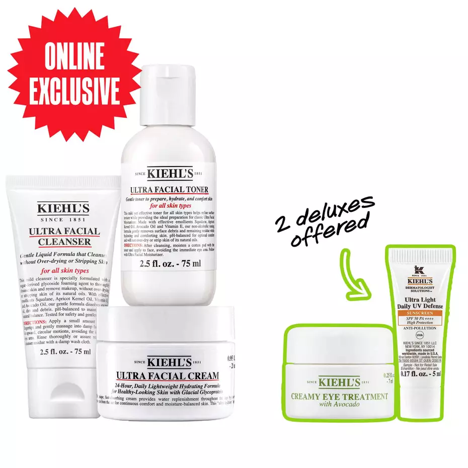 Kiehl's Welcome to Kiehl's - Zestaw Bestsellerów Kiehl's